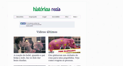 Desktop Screenshot of historiasreais.com